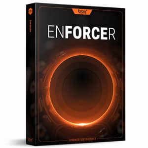 Enforcer bass software plug-in by BOOM Library product packshot