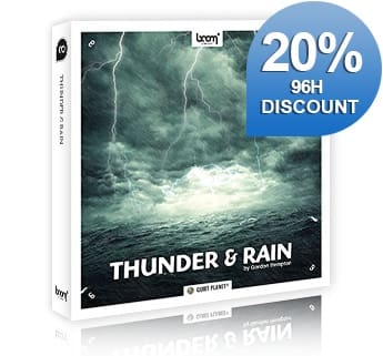 NEW SFX LIBRARY RELEASED – THUNDER & RAIN
