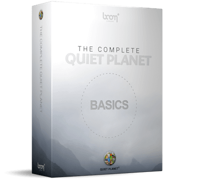 Complete Quiet Planet Basics Nature Ambient Sound Effects by BOOM Library product box