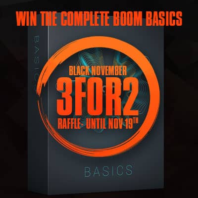 Limited Raffle: Win The Complete BOOM Basics