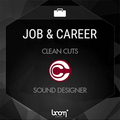 Jobs & Career Clean Cuts Sound Designer 400 x 400