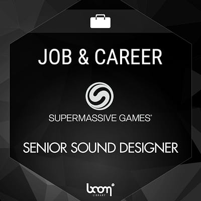 supermassive games, boom library, job, career