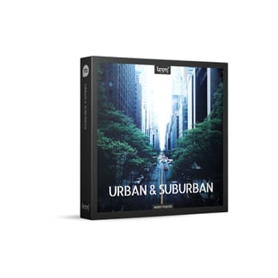 Urban and Suburban sound effects by BOOM Library artwork