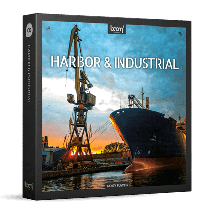 Harbor & Industrial Sound Effects by BOOM Library Product Box