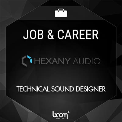 Jobs & Career Hexany Audio Technical Sound Designer 400 x 400