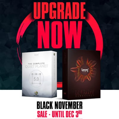 Upgrade Now. Black November Sale - Until December 3