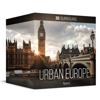 urban, europe, surround, sfx, library, 3d, sound, effects, sounds, Boom Library