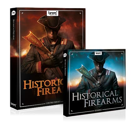 NEW SFX LIBRARY HISTORICAL FIREARMS PRE-RELEASED