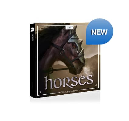 NEW SFX LIBRARY RELEASED – HORSES