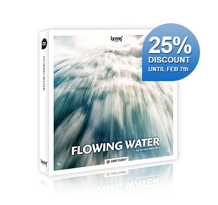 NEW SFX LIBRARY RELEASED – FLOWING WATER