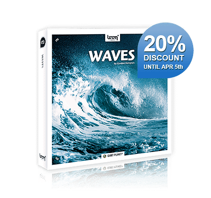 NEW SFX LIBRARY RELEASED – WAVES