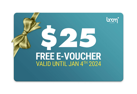 BOOM LIBRARY CHRISTMAS VOUCHER 2023
