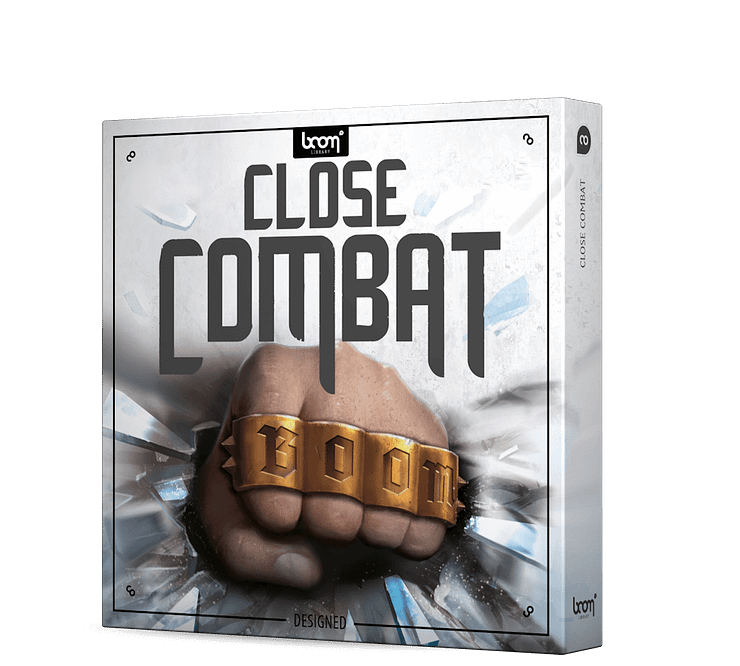 Close Combat Fight Sound Effects Designed Product Box by BOOM Library