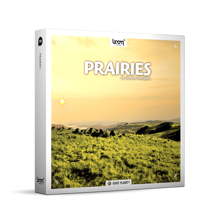 Prairies Nature Ambience Sound Effects Library Product Box