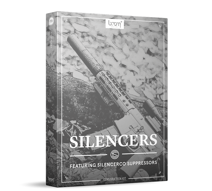 Silencers Sound Effects Library Product Box