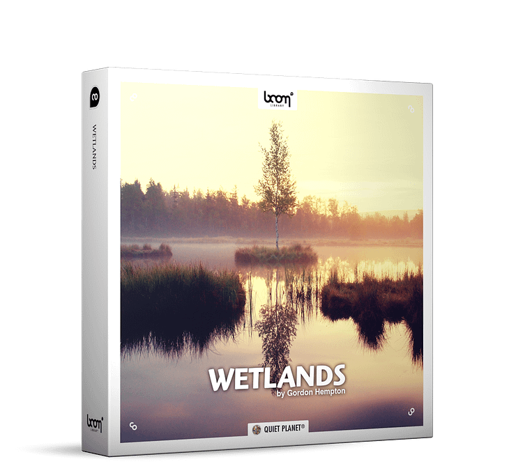 Wetlands Nature Ambience Sound Effects Library Product Box