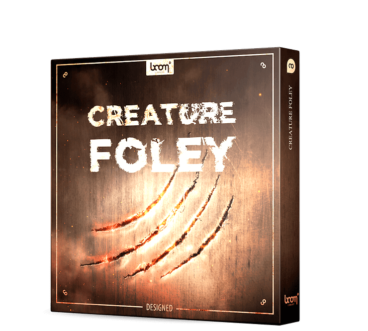 BOOM Library Creature Foley Sound Effects Designed Product Packshot