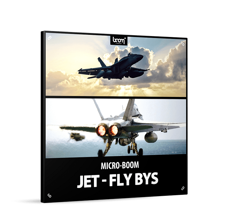 Jet-FlyBys Sound Effects Library Product Box