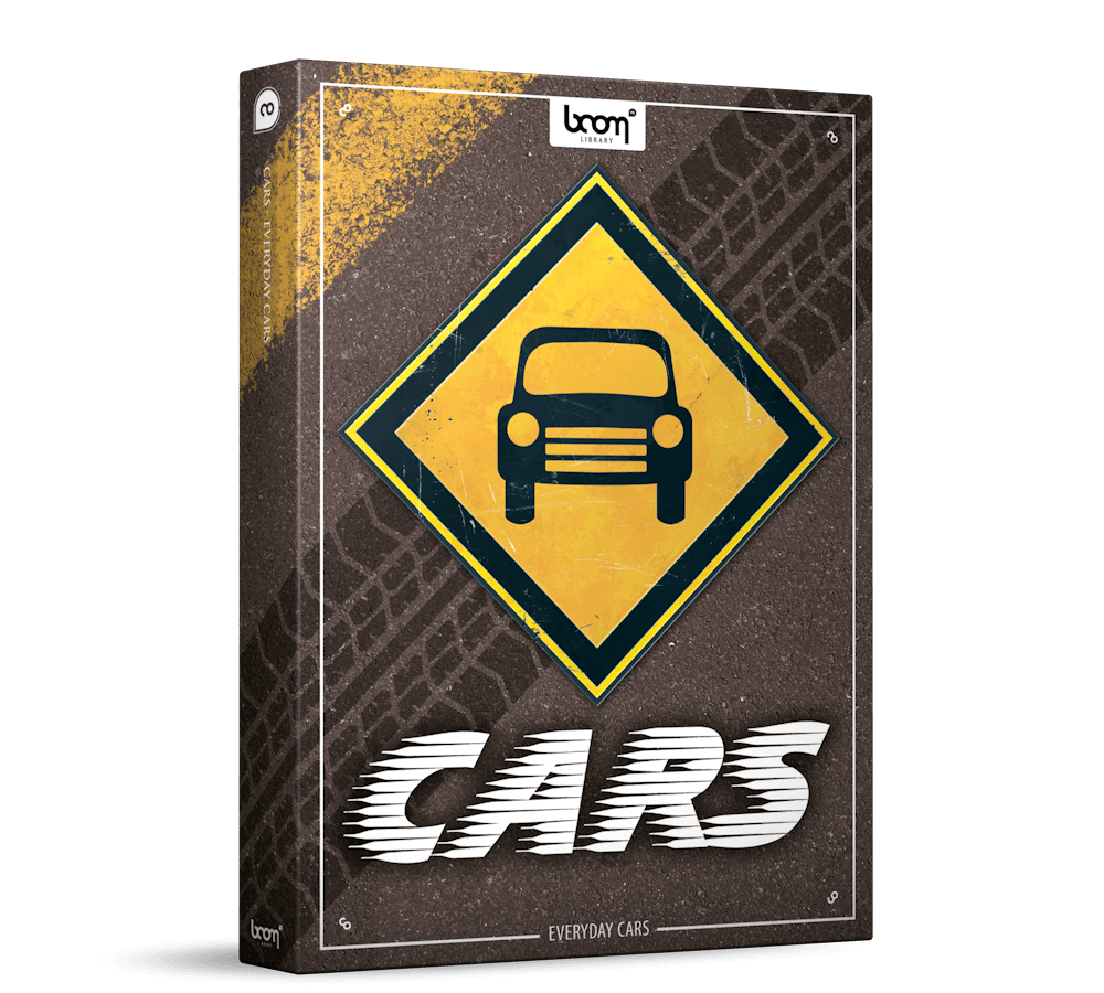 Everyday Cars Sound Effects Library Product Box